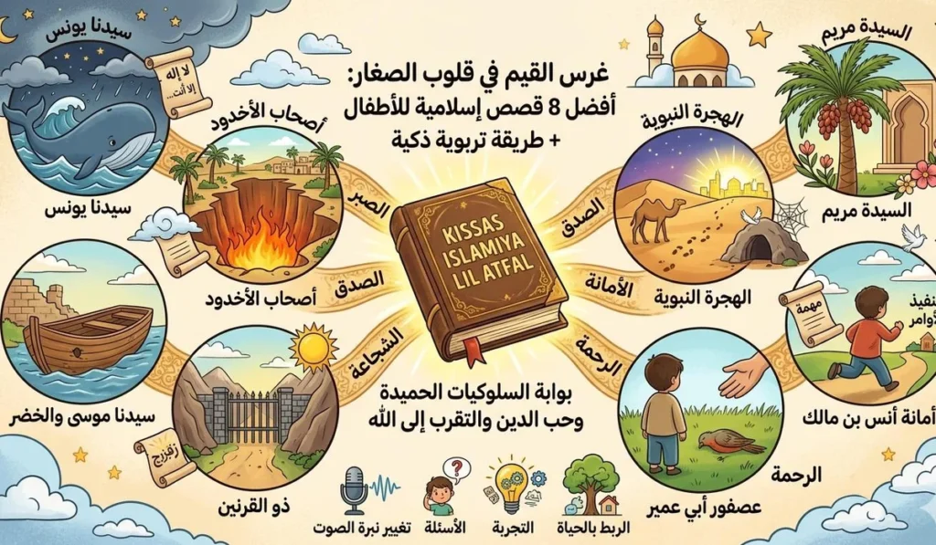أفضل 8 قصص إسلامية للأطفال