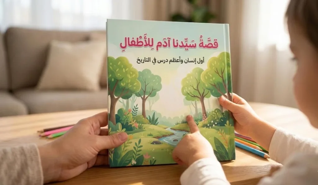 قصة سيدنا آدم للأطفال