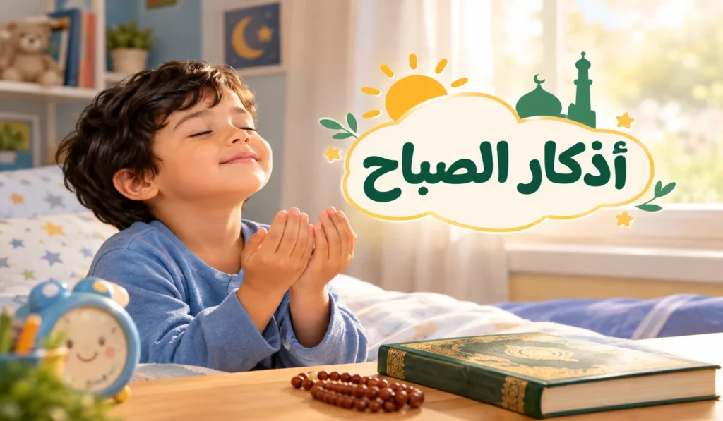 أذكار الصباح مكتوبة للأطفال