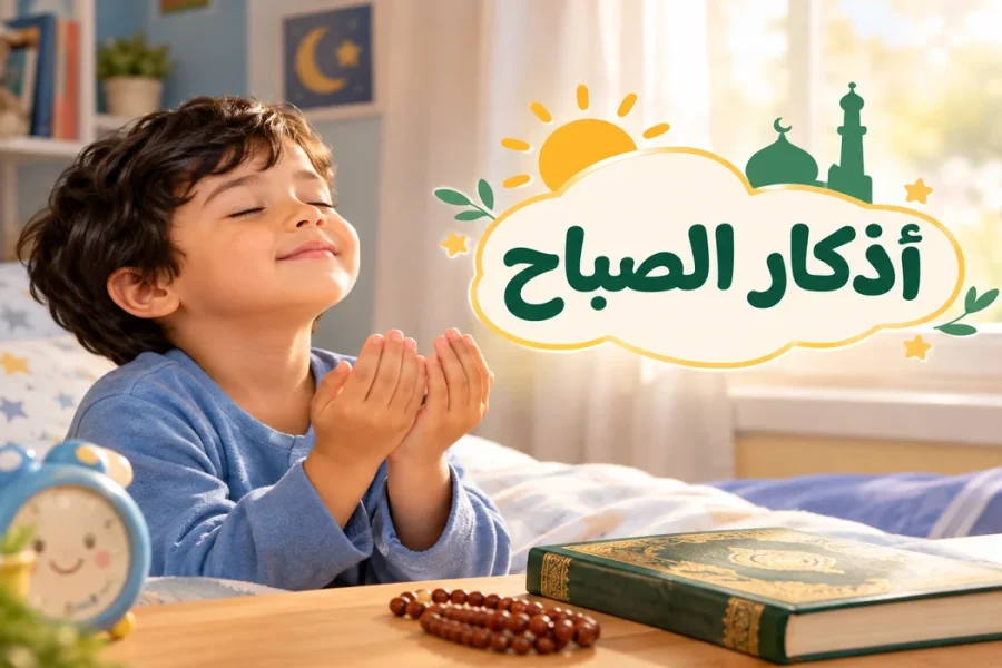 أذكار الصباح مكتوبة للأطفال